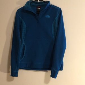 The north face 1/4 snap sweatshirt
